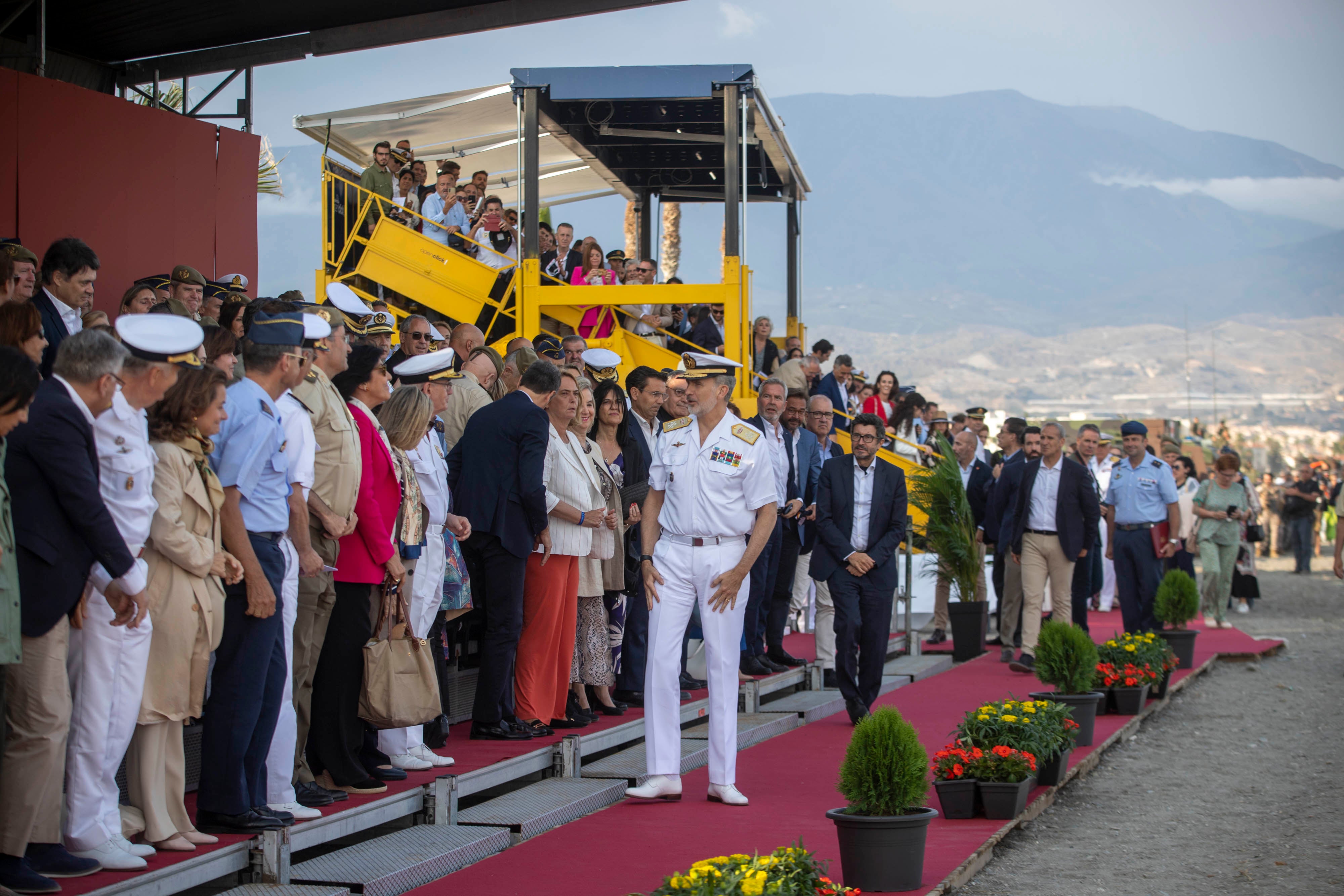 Las imágenes de la Armada en Motril con la presencia de Rey Felipe VI