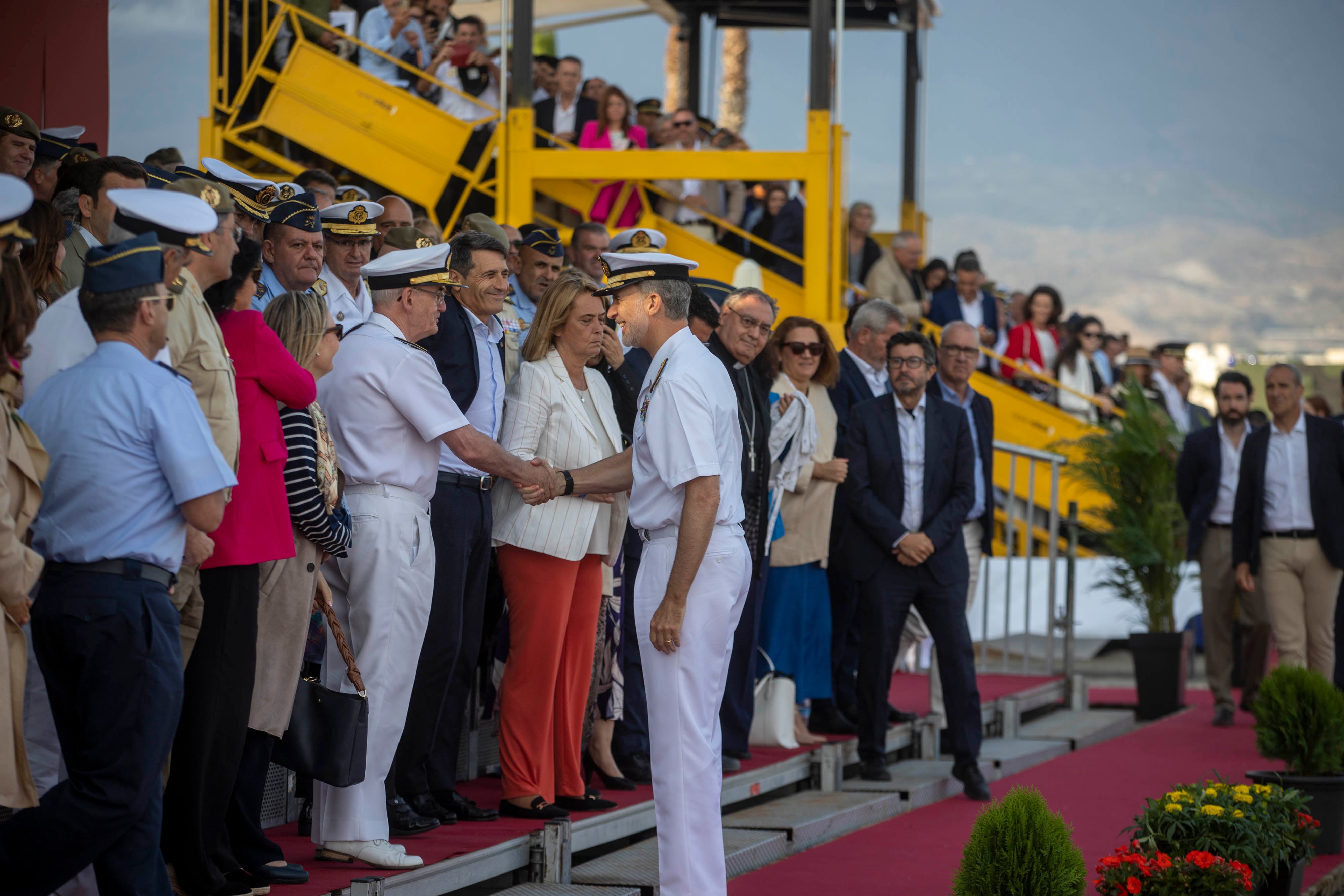 Las imágenes de la Armada en Motril con la presencia de Rey Felipe VI