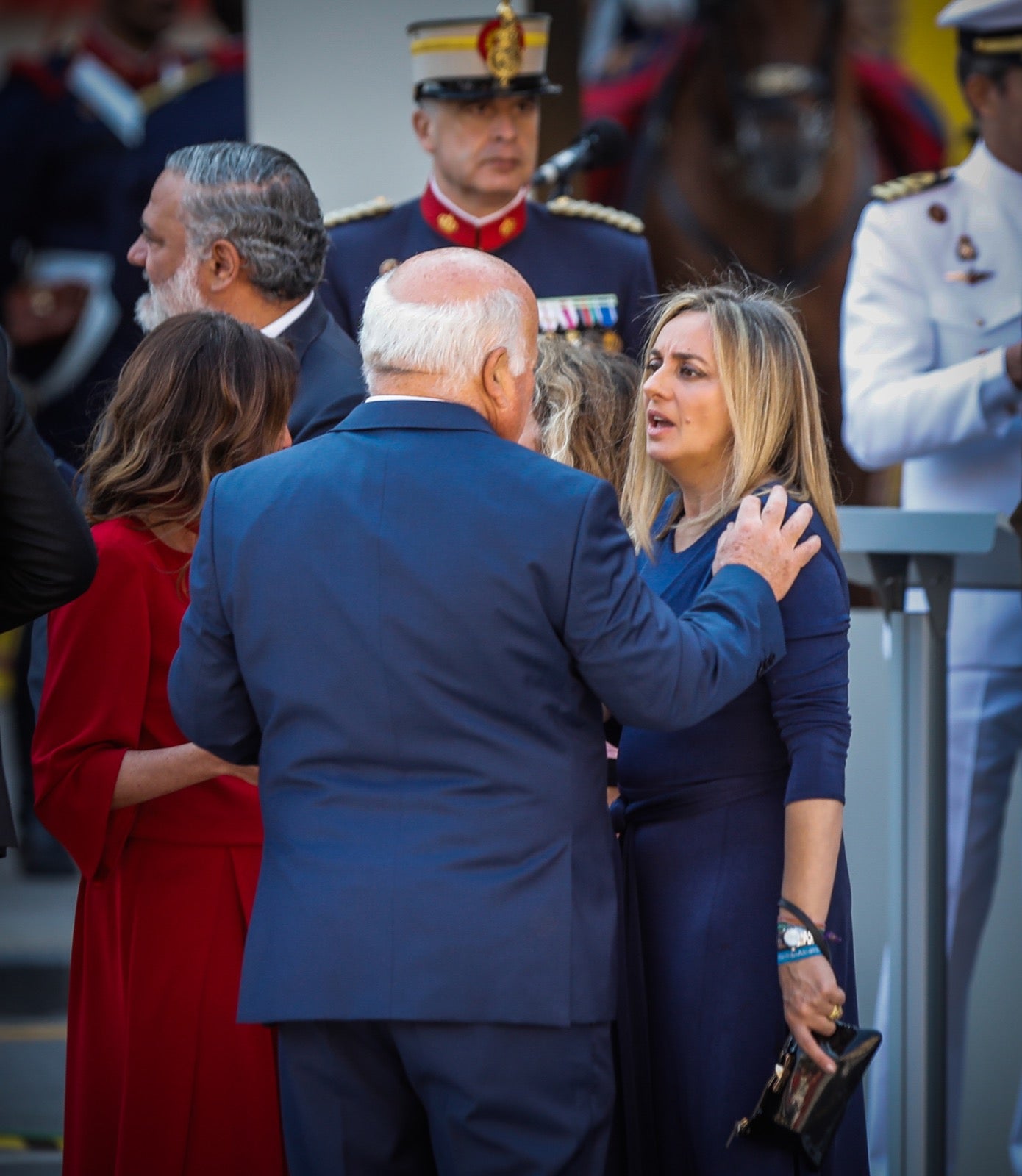 Las imágenes del desfile de las Fuerzas Armadas desde dentro y a vista de pájaro