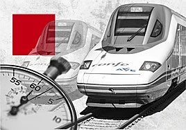 Viaje inaugural del AVE de Granada en 2019.