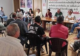 Asamblea de Izquierda Unida celebrada en Maracena.