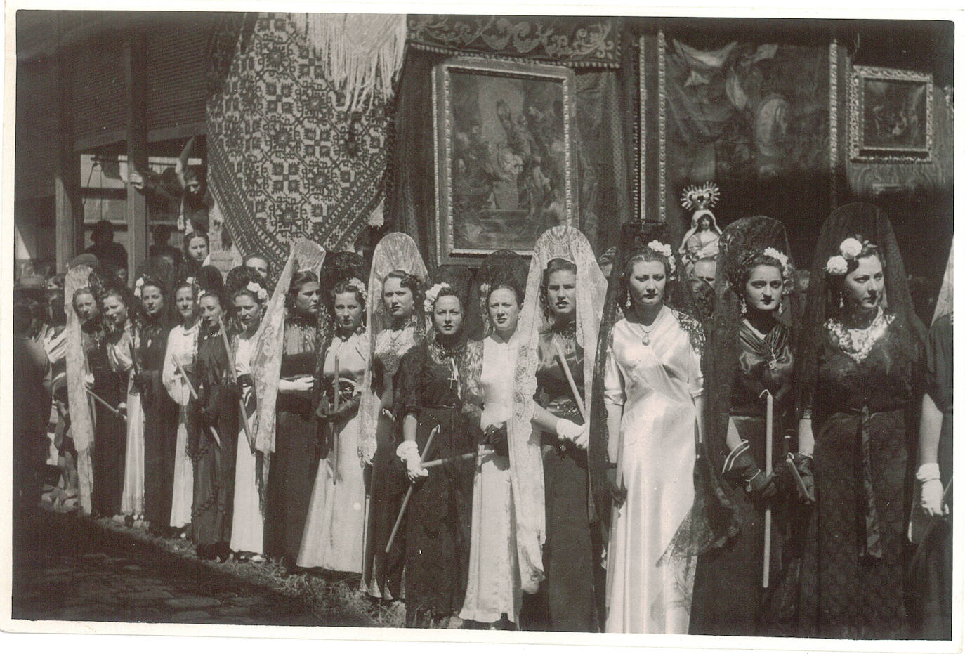 Corpus Christi en Granada. 1923