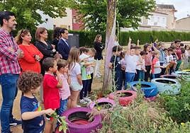 Alumnos del centro marteño durante una de las actividades.