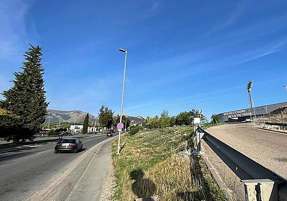 Imagen que muestra por donde concurrirá el vial.