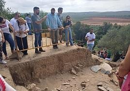 Yacimiento iberorromano 'Piedras del Cardado', en Bailén.