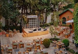 Jardín Alhambra, en la cuesta de Gomérez