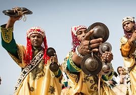Boudanga, esta noche junto a la Torre de la Vela de La Alcazaba.