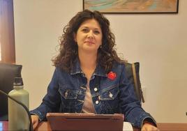 María Jesús Amate, coordinadora provincial de IU en Almería.
