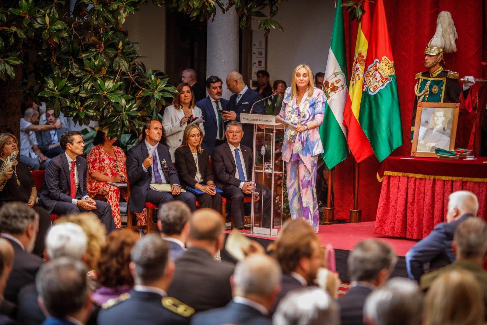 La investidura de Marifrán Carazo, desde dentro del Ayuntamiento