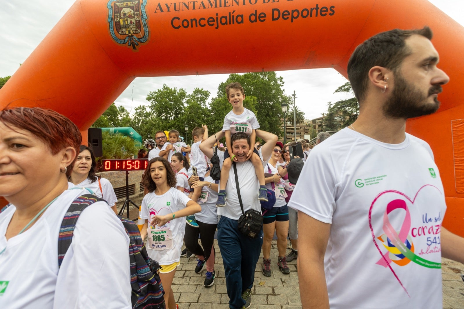 Granada marcha contra el cáncer