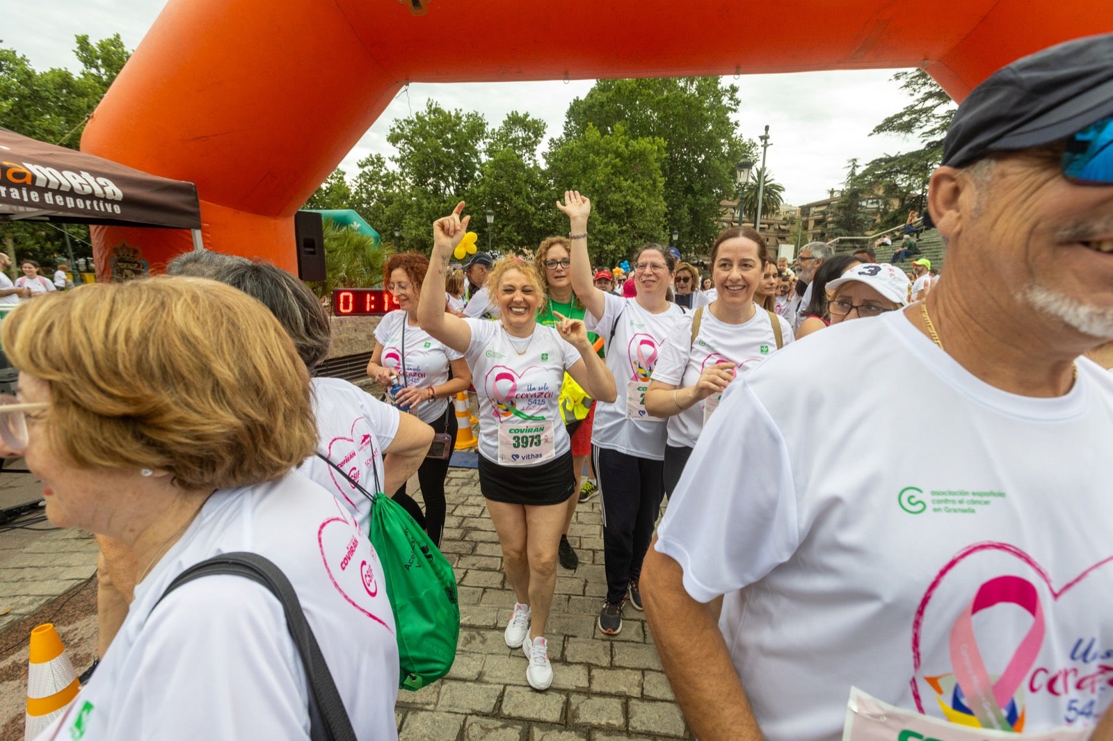 Granada marcha contra el cáncer