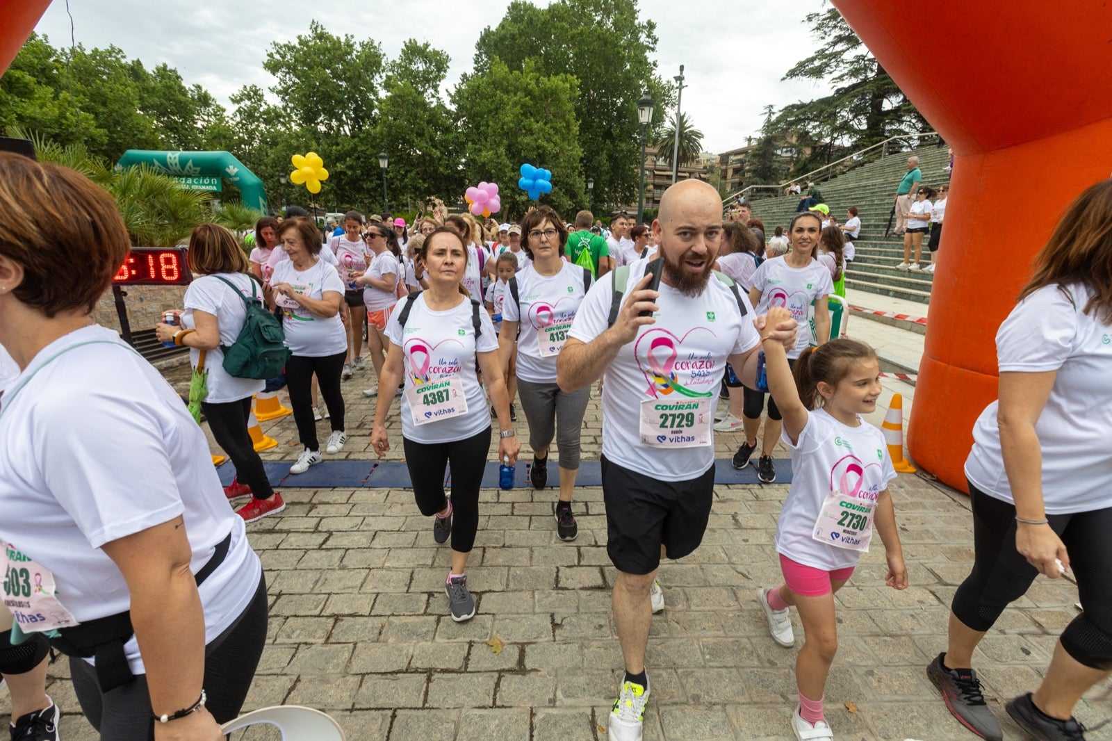 Granada marcha contra el cáncer