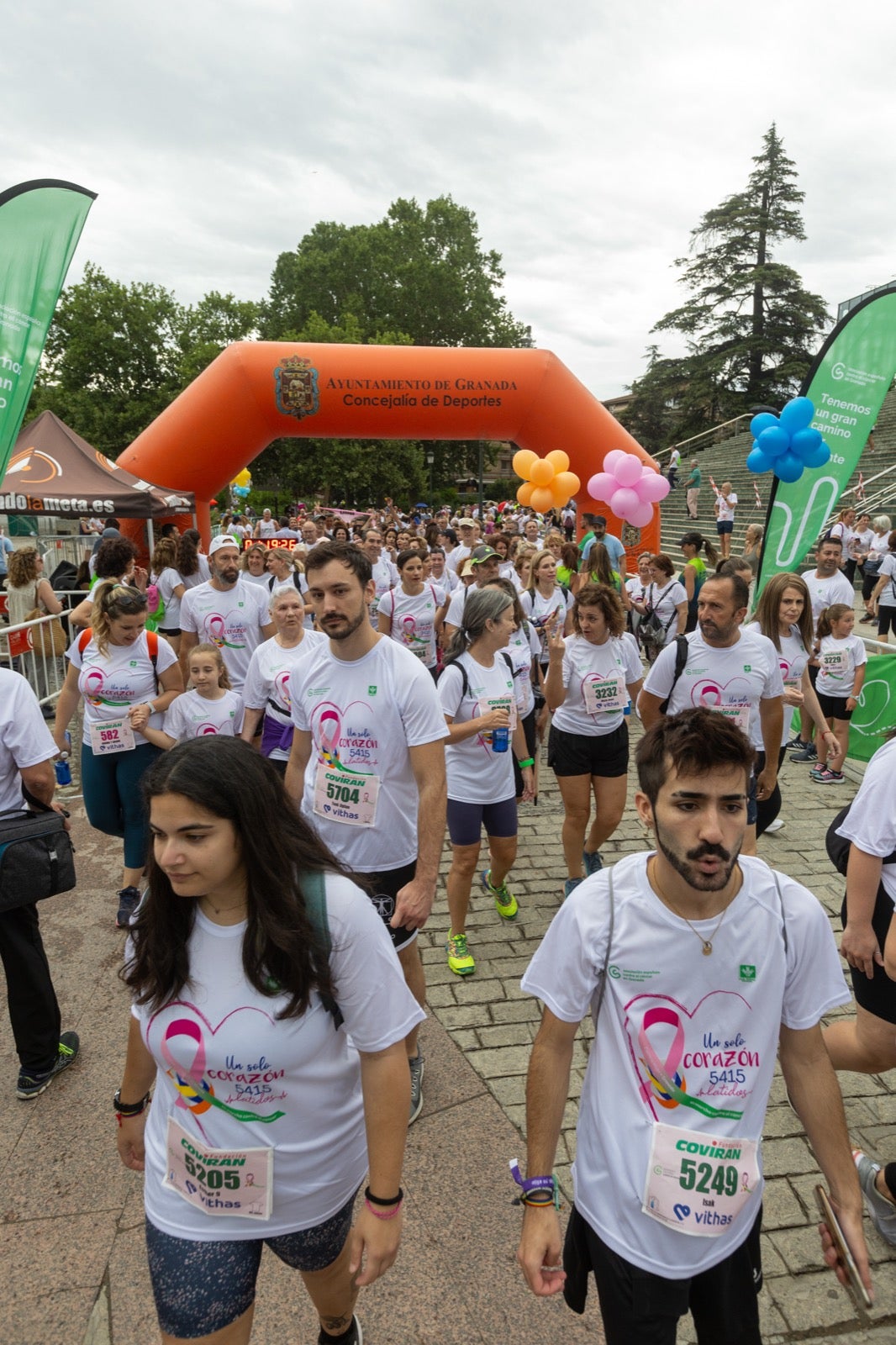 Granada marcha contra el cáncer