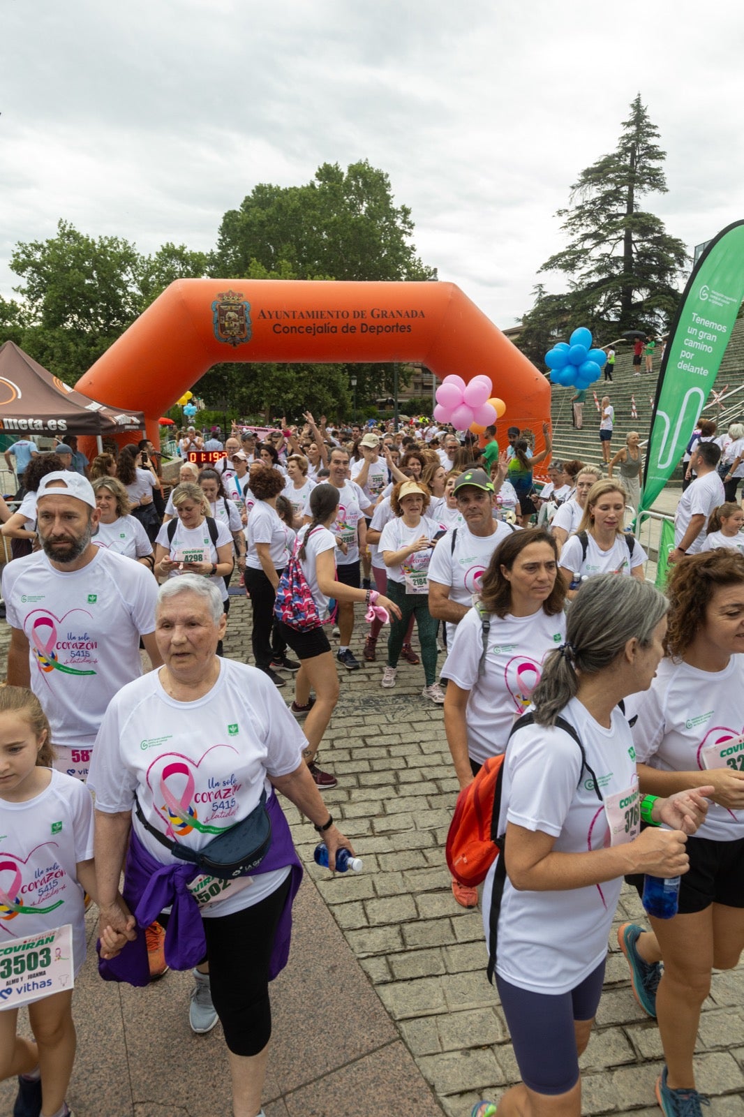 Granada marcha contra el cáncer