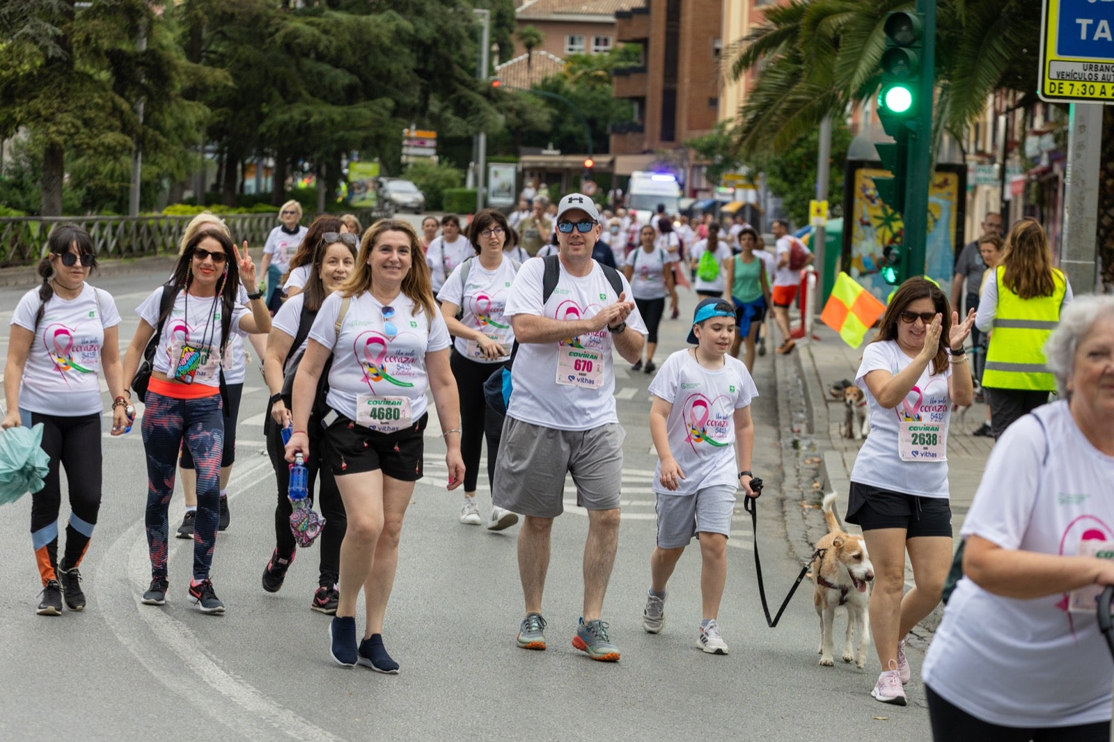 Granada marcha contra el cáncer