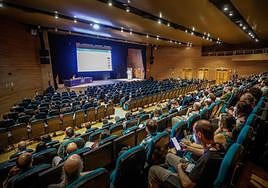 Celebración de un encuentro en el Palacio de Congresos