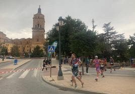 Paso del triatlón Ciudad de Guadix por el municipio.