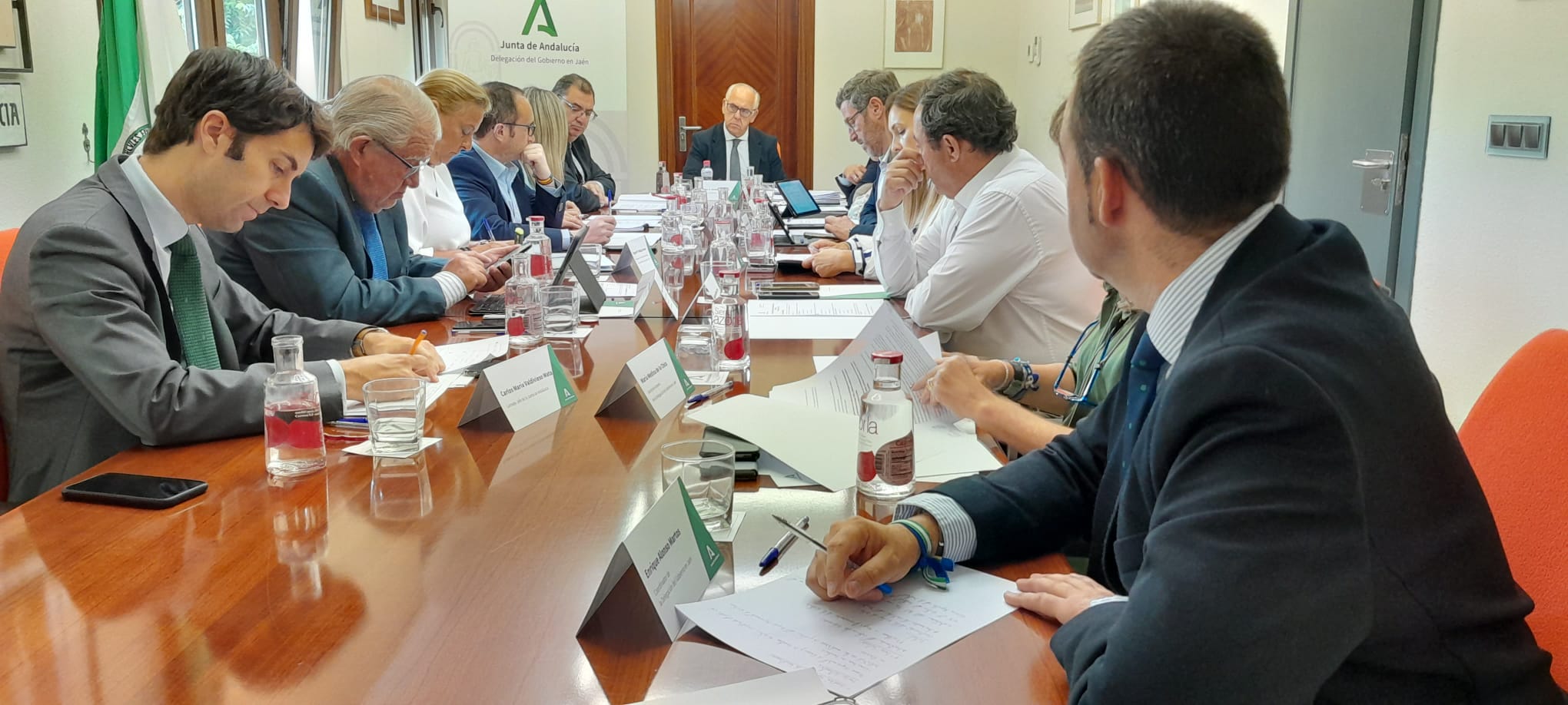 Reunión de delegados provinciales de la Junta.