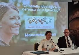 Macarena Olona presentó en Jaén su fundación tras su salida de Vox.