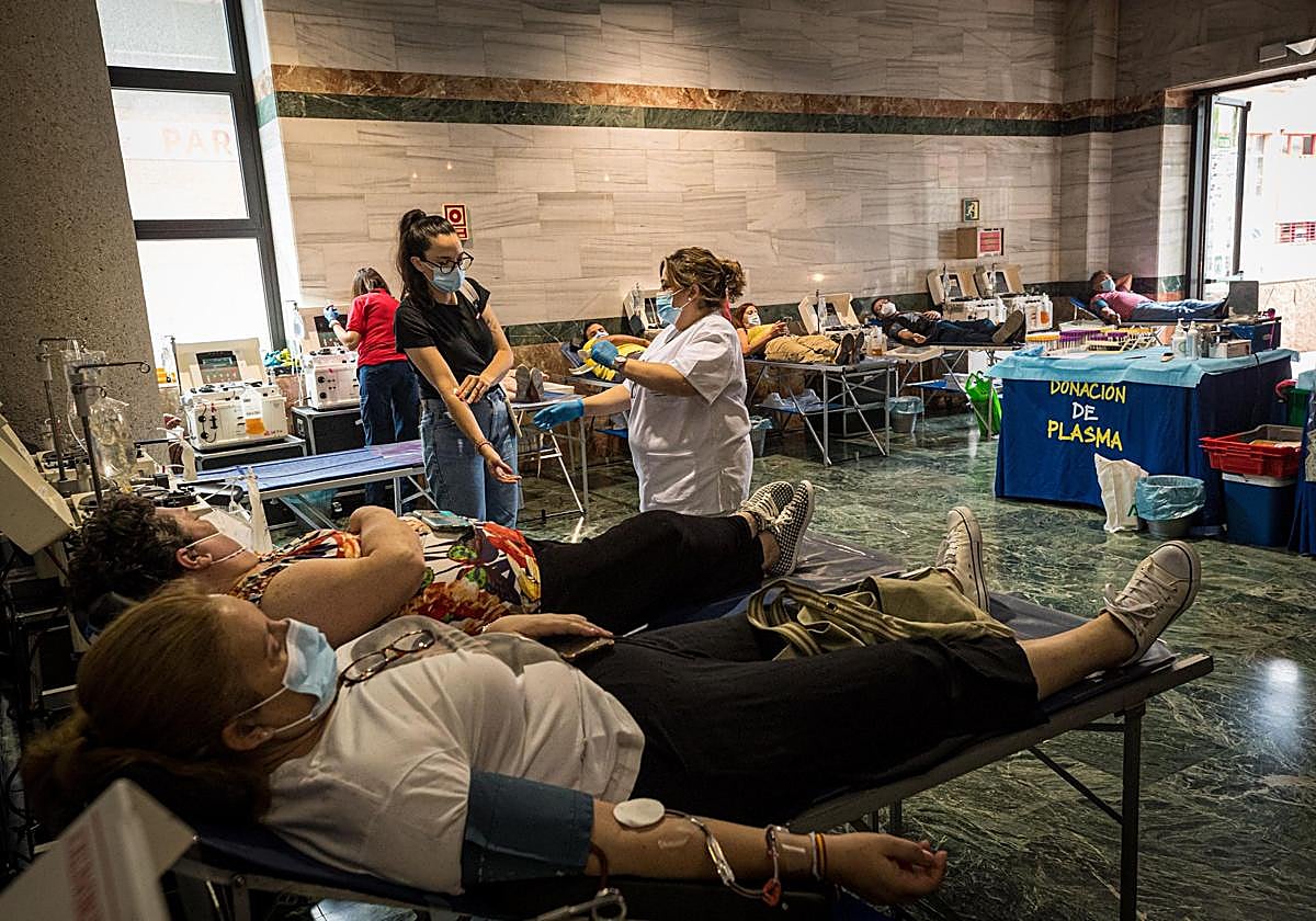 Una gran donación de sangre en Granada siete años después