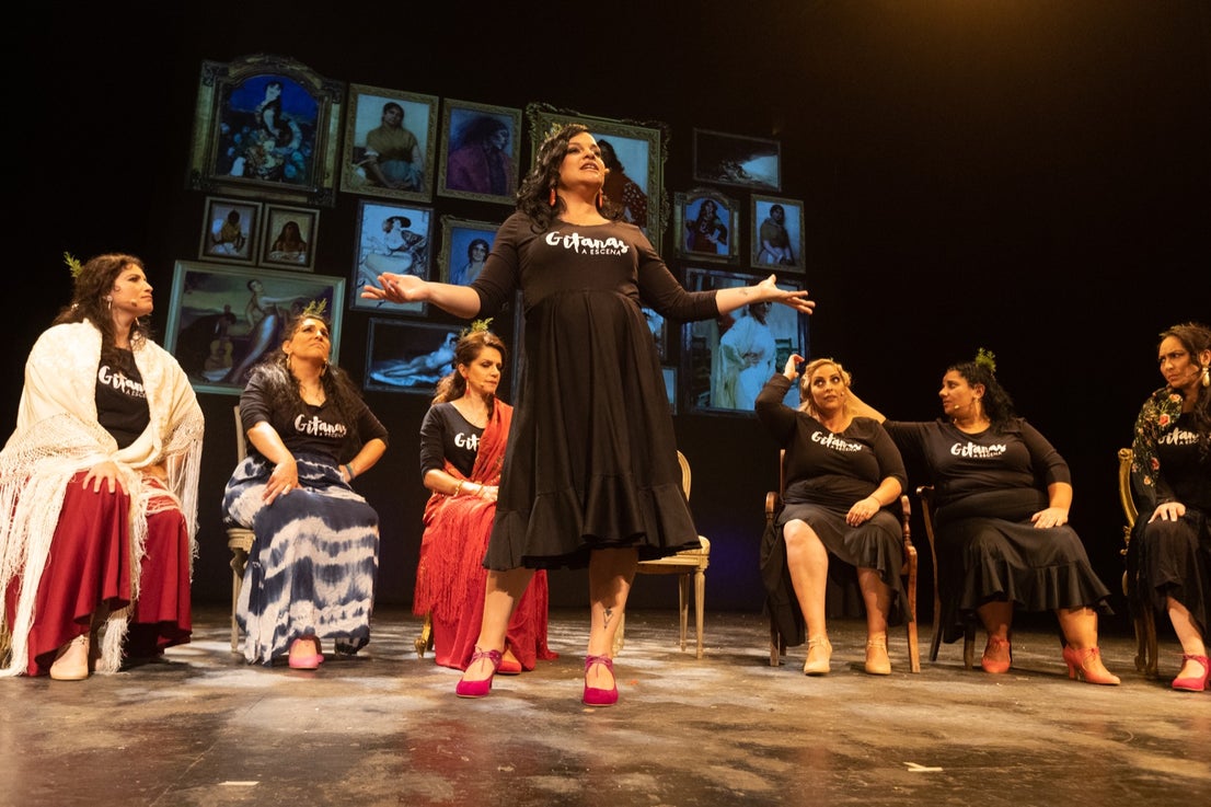 La compañía Gitanas a escena, en imágenes | Ideal
