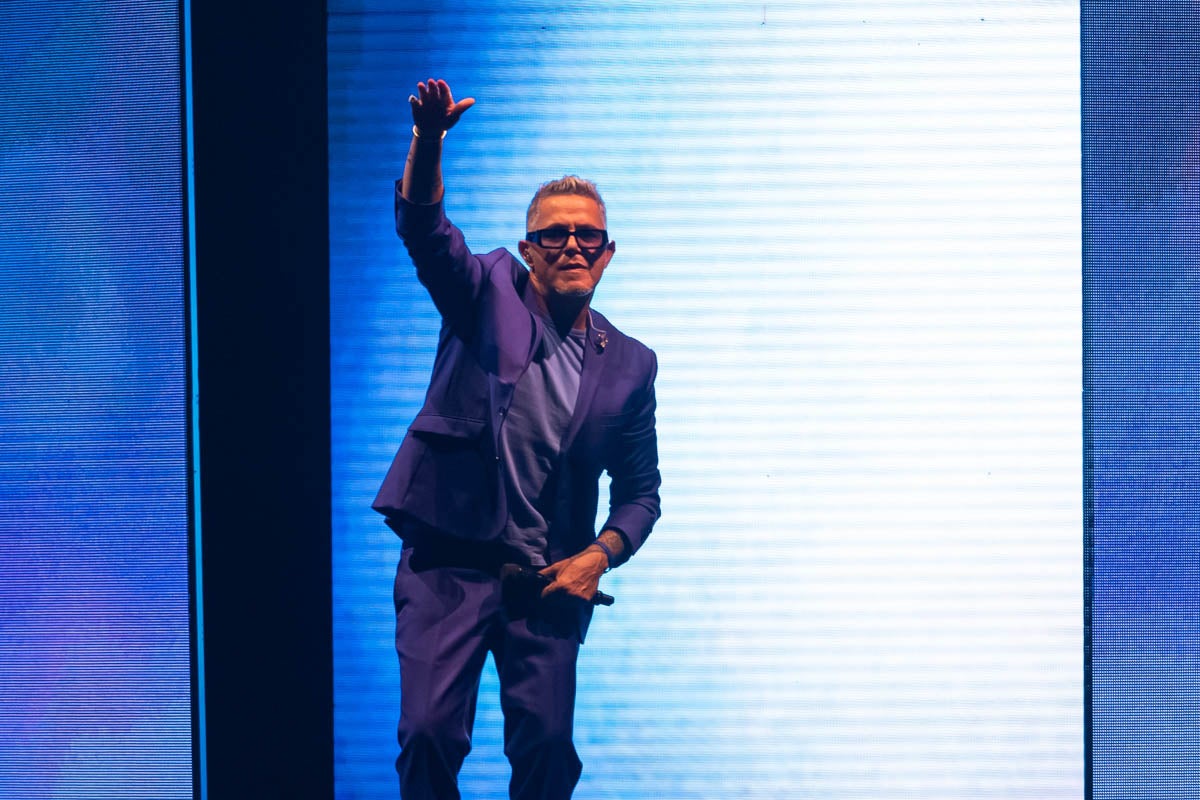 Las mejores imágenes del concierto de Alejandro Sanz