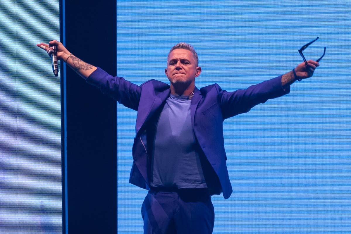 Las mejores imágenes del concierto de Alejandro Sanz