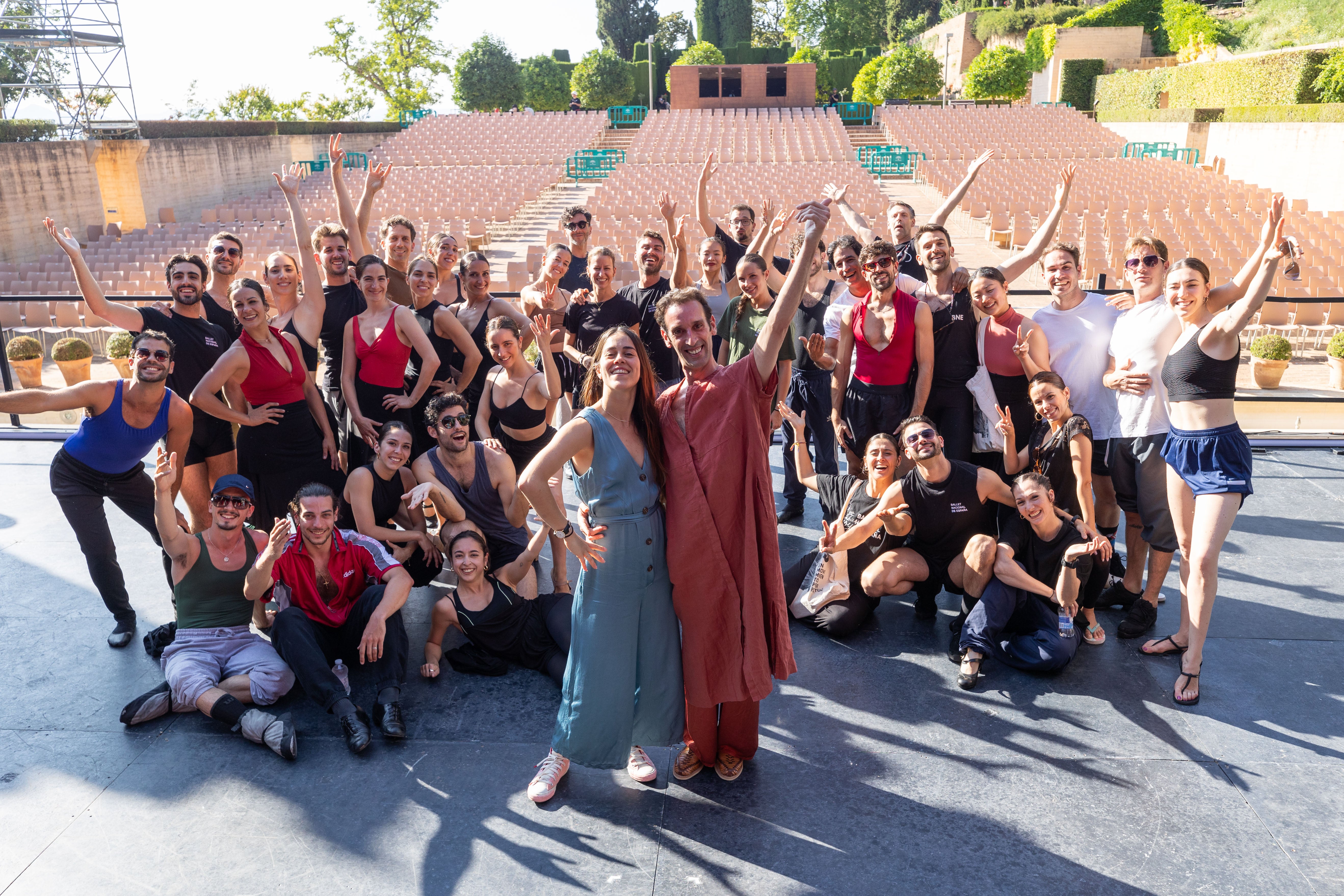Patricia Guerrero y Rubén Olmo, al frente del Ballet Nacional, preparan el estreno en el Generalife.