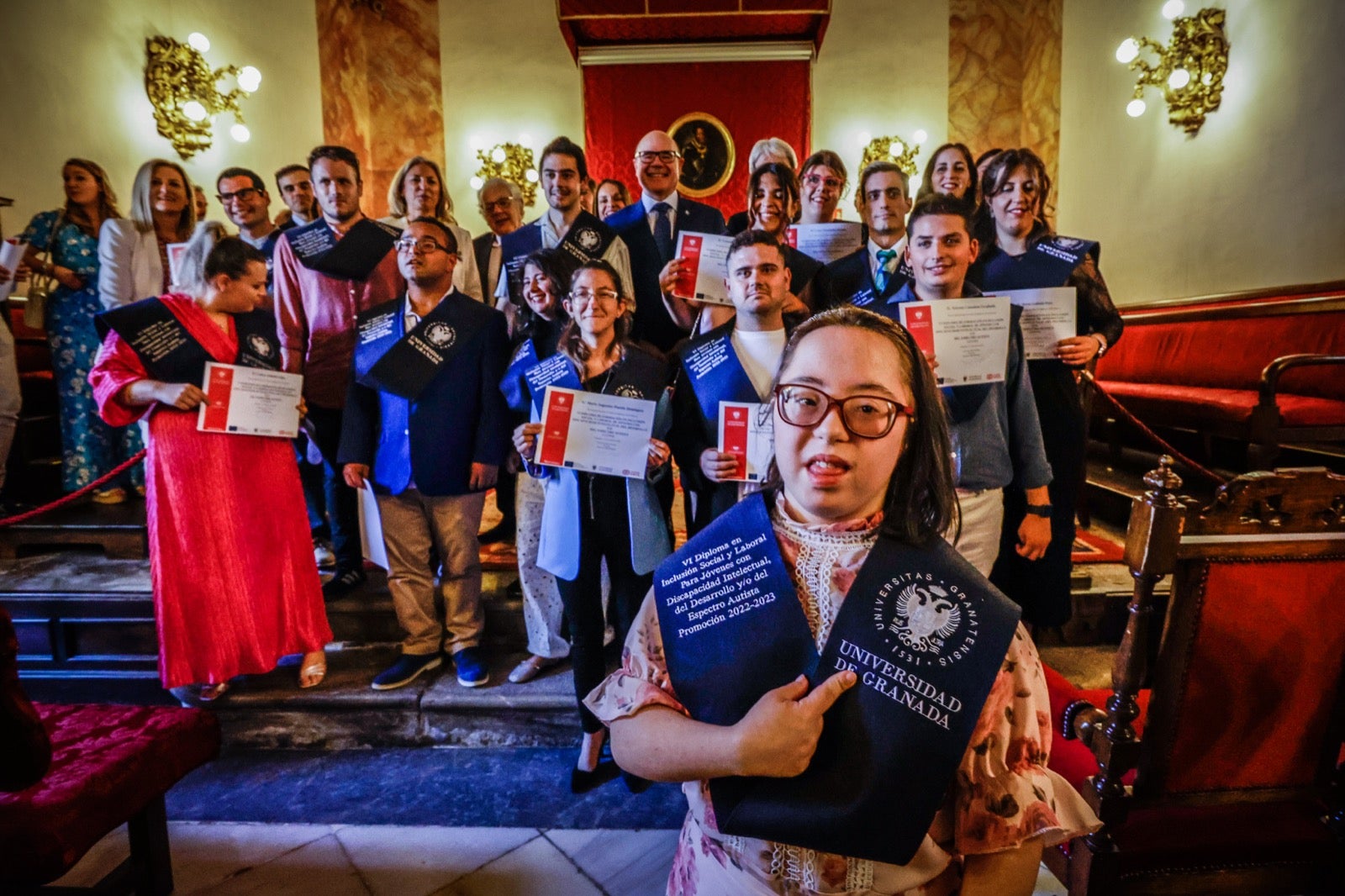 Las imágenes de la graduación de 15 jóvenes con discapacidad intelectual