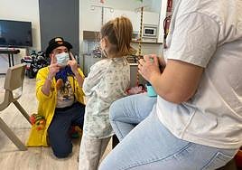 Actuación en el cierre de curso en el Hospital de Jaén.