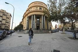Edificio donde está la sede de la Real Academia de Medicina de Granada.