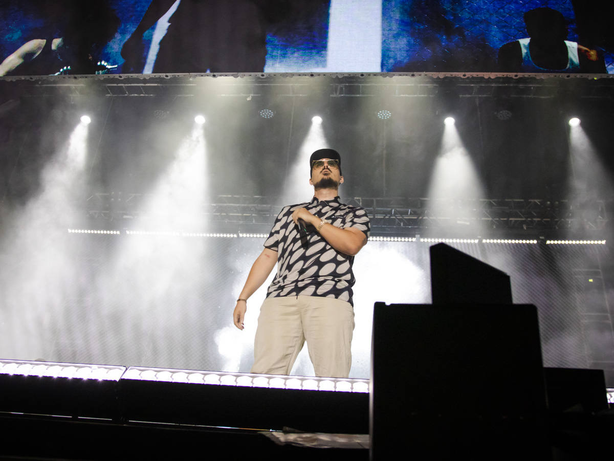 El concierto de Dellafuente en el Granada Latina, en imágenes