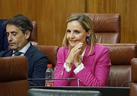 La parlamentaria almeriense del PP de Almería, Maribel Sánchez Torregrosa.