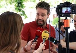 Juan Francisco Serrano (PSOE), esta semana.