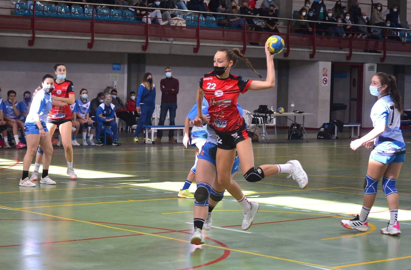 María Beltrán es una gran promesa del BM Roquetas