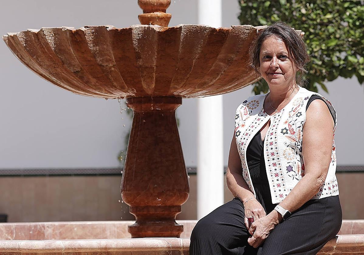 Catalina García, el pasado jueves en el Parlamento de Andalucía.