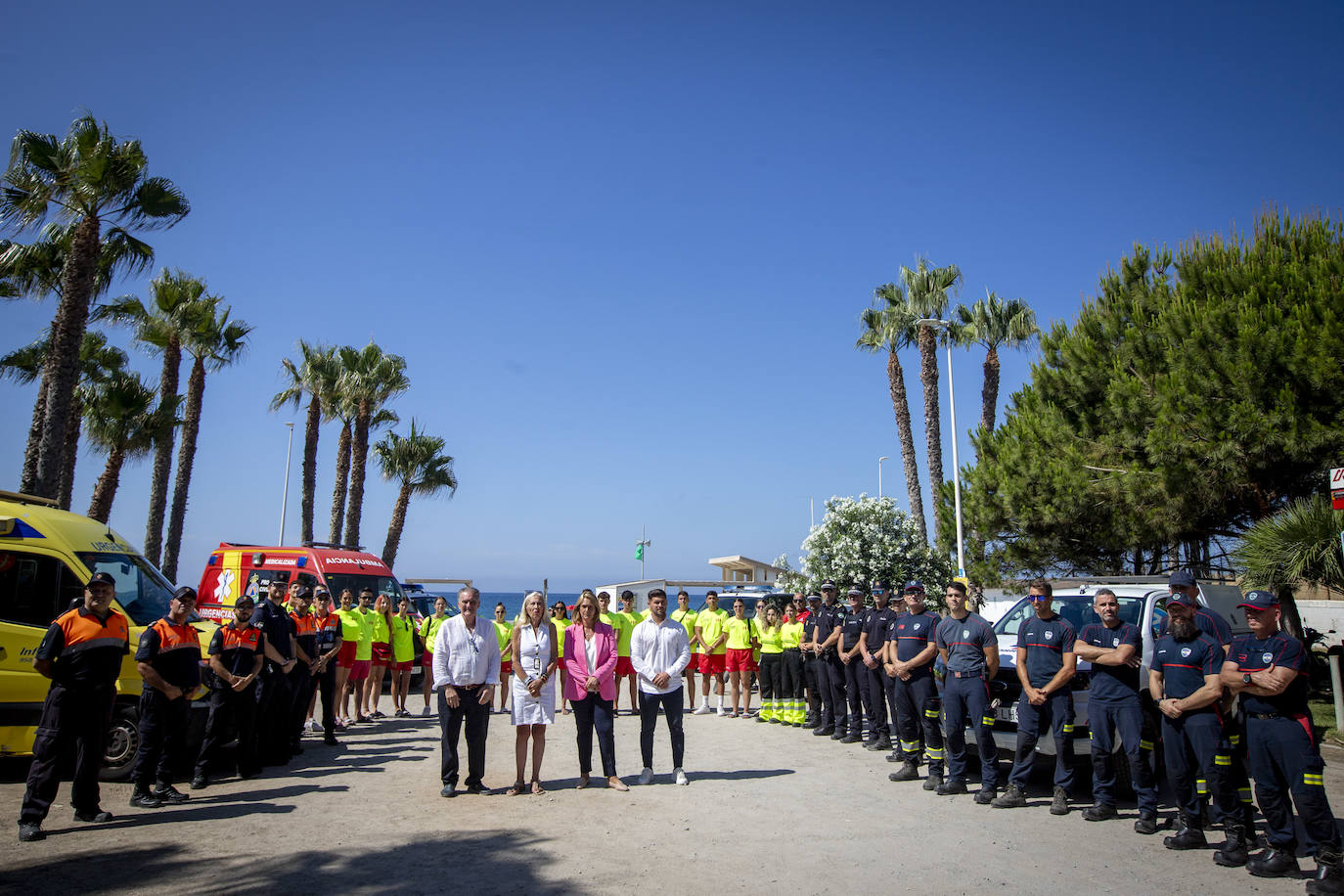 19 socorristas y un dron velan por la seguridad de los bañistas en Motril
