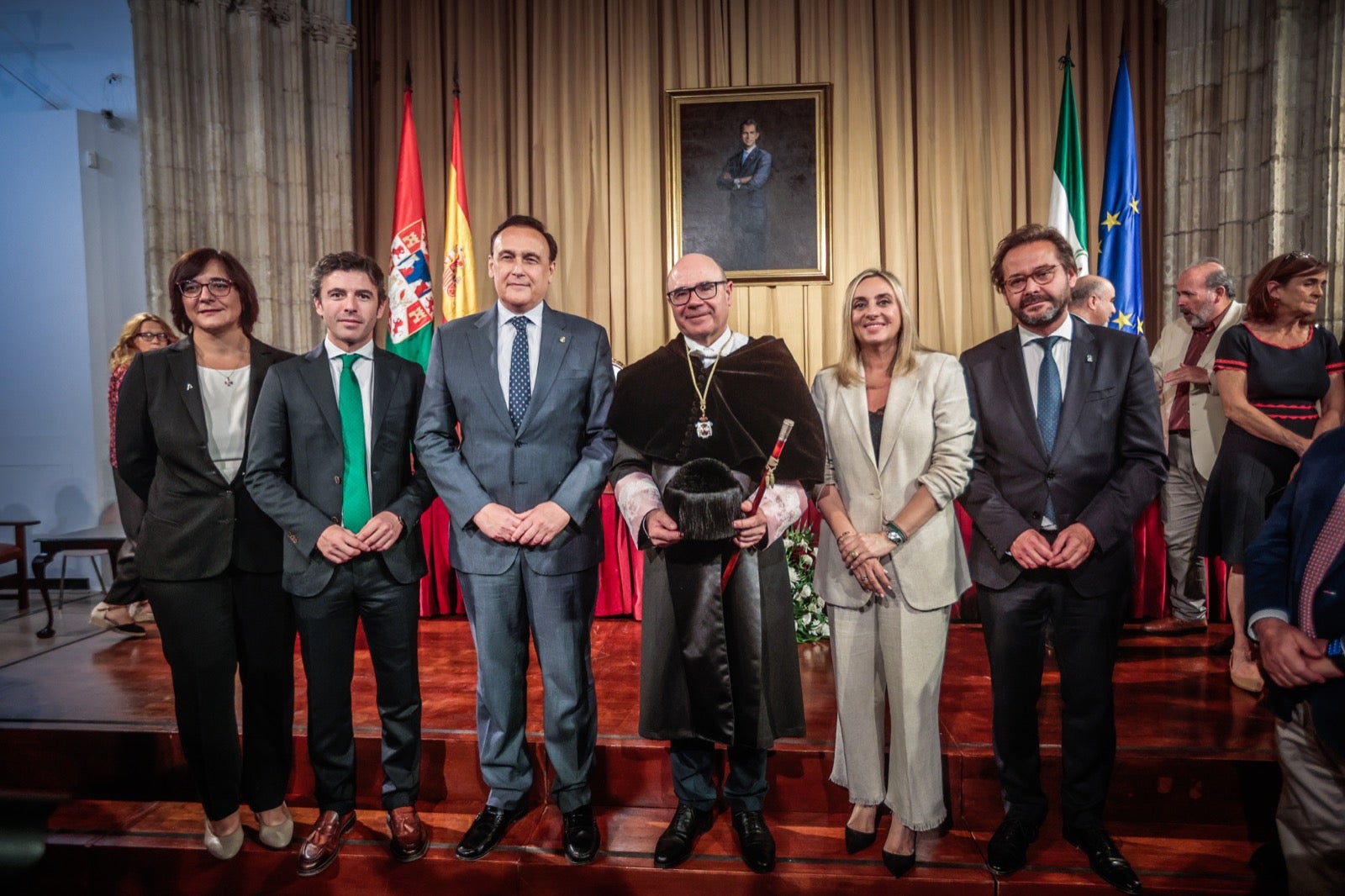 Las imágenes de la toma de posesión del rector de la UGR