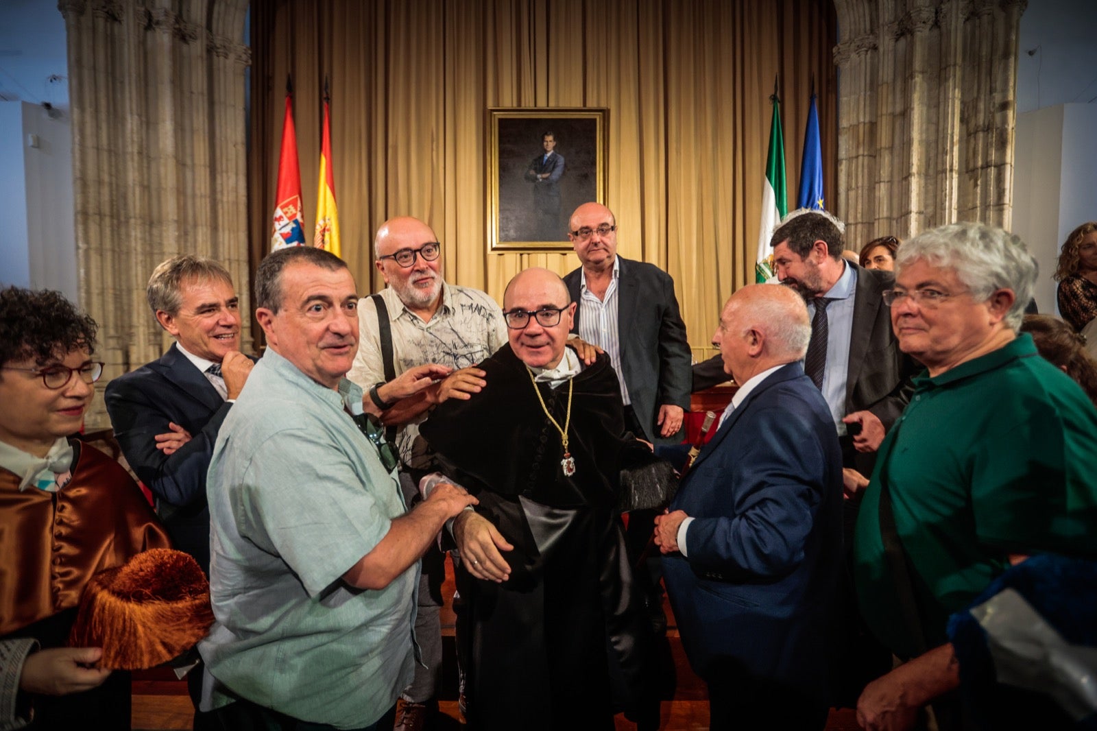 Las imágenes de la toma de posesión del rector de la UGR