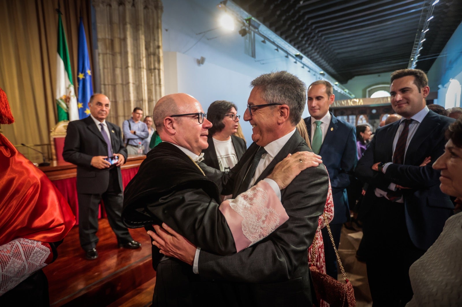 Las imágenes de la toma de posesión del rector de la UGR