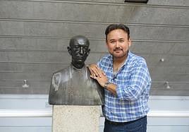 El tenor mexicano Javier Camarena, ayer en el Auditorio Manuel de Falla.