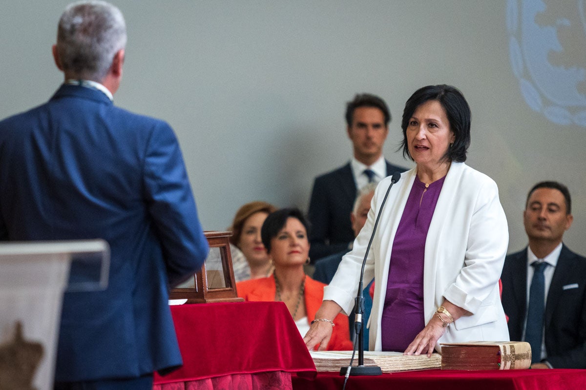 Las imágenes de la constitución de la Diputación de Granada