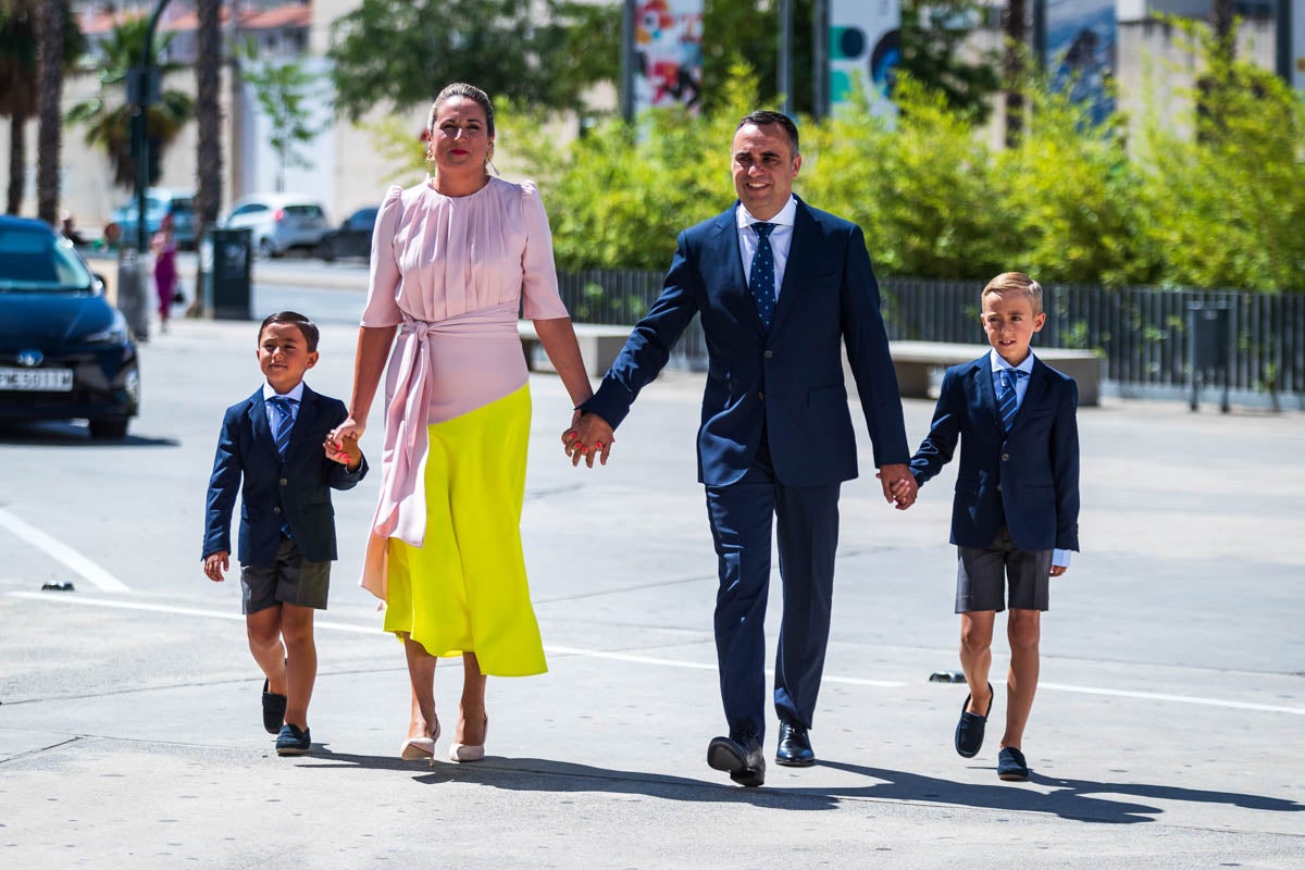 Las imágenes de la constitución de la Diputación de Granada