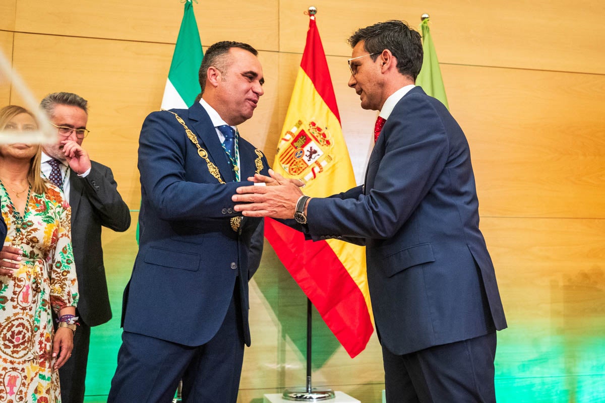 Las imágenes de la constitución de la Diputación de Granada