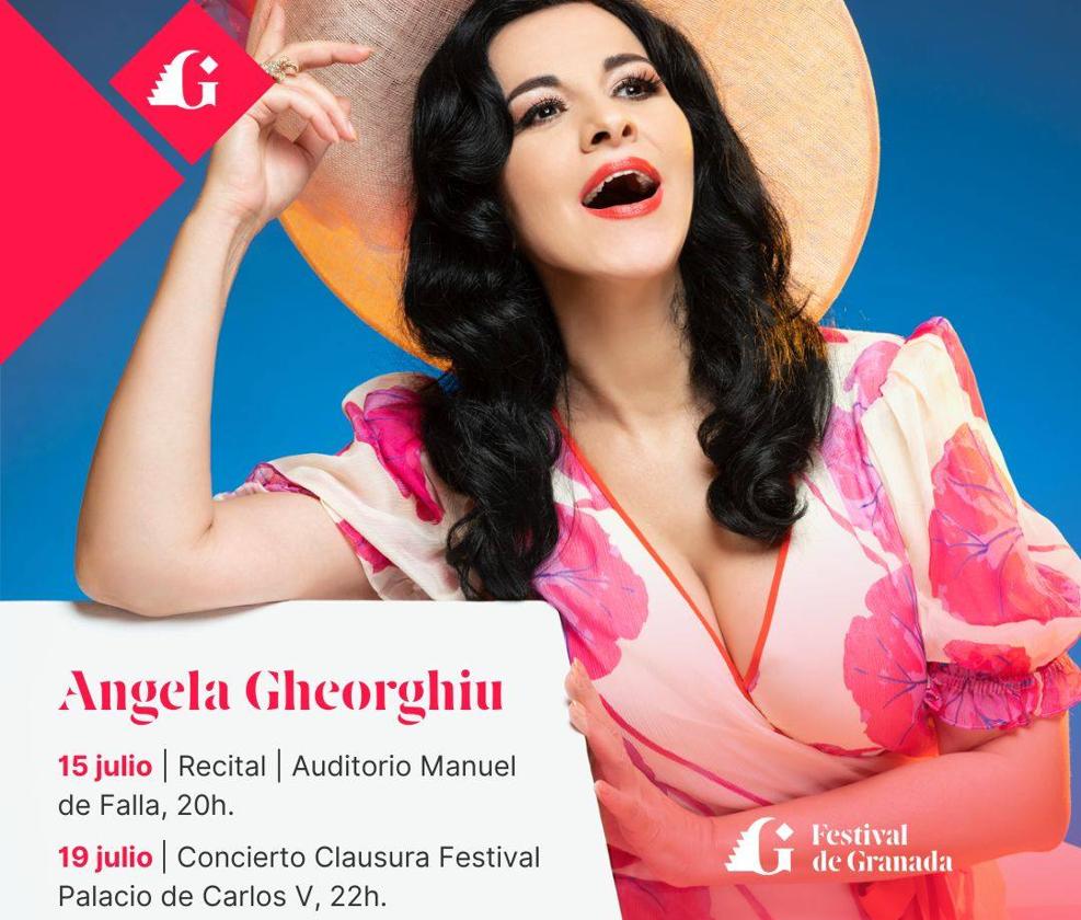 La diva, Angela Gheorghiu, por primera vez en Granada