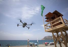 Almuñécar-La Herradura pone coto a las motos de aguas con un dron