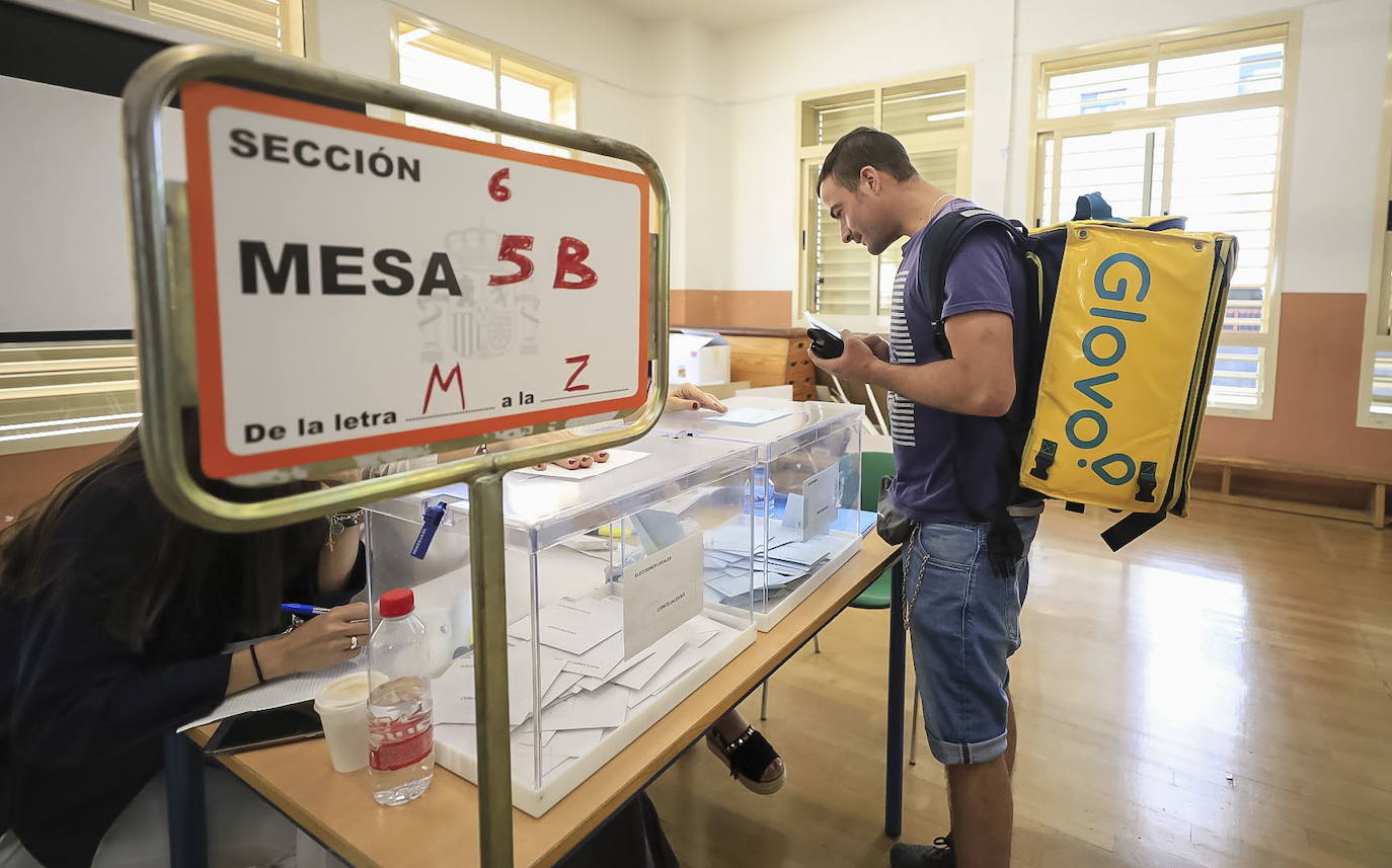 Colegio electoral de Granada.