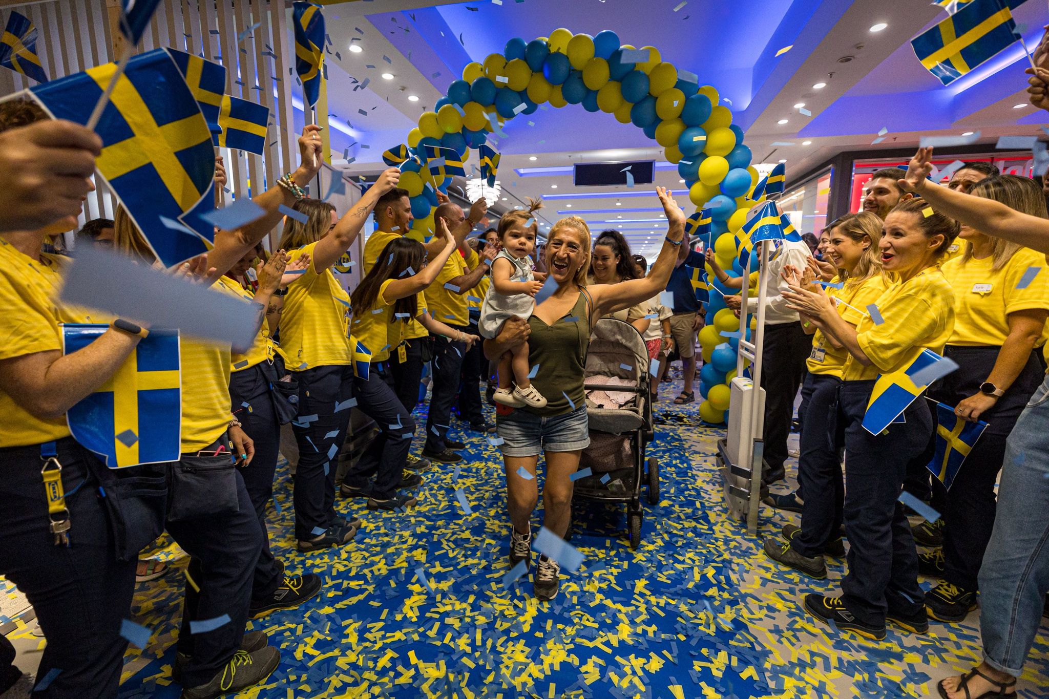 Las imágenes de la inauguración de Ikea en Granada