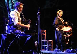 Hevia en el Parapanda Folk.