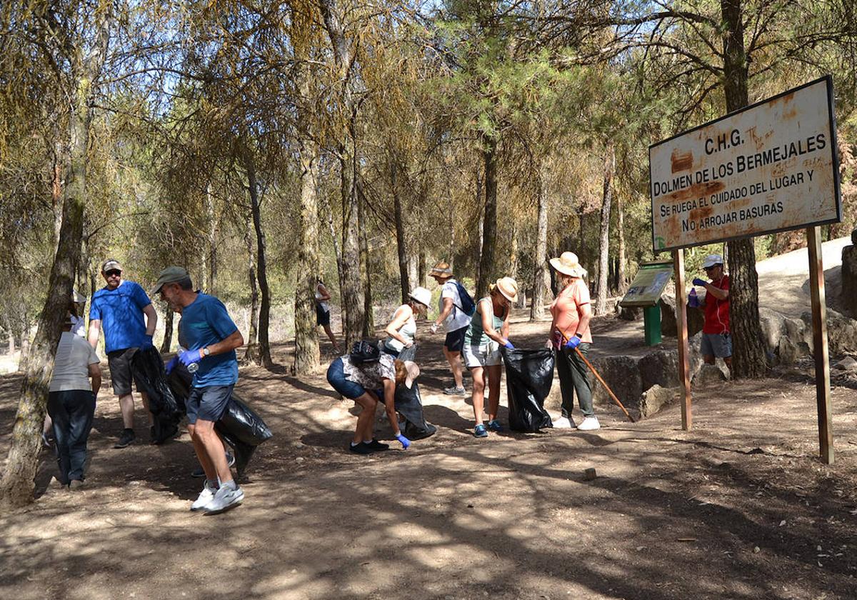 Retiraron vidrio y restos de todo la zona.